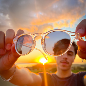 Óculos De Sol Lisboa Transparente